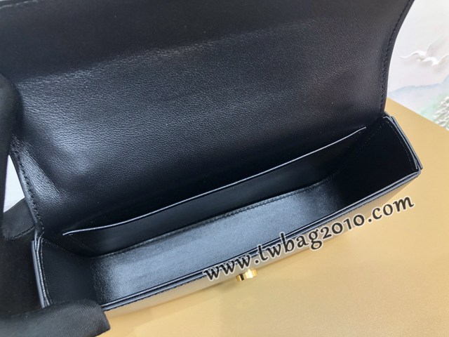 Celine專櫃2023新款CUIR TRIOMPHE皮標標誌印花鏈條包 賽琳凱旋門鏈條肩背包 sldj2325